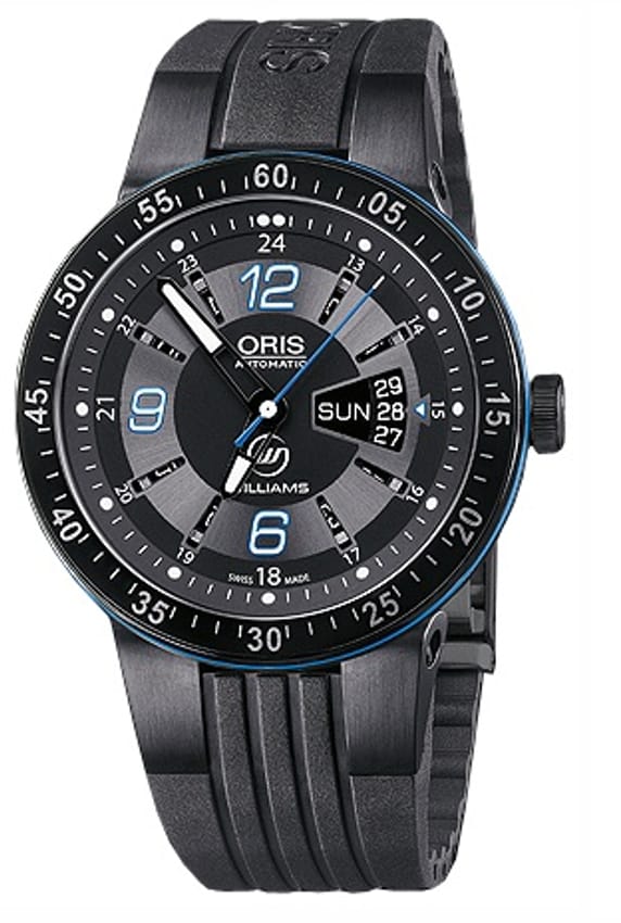 Oris Williams F1 Team Day Date 735 7634 47 65 RS Watch